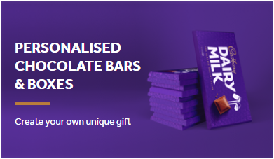 Cadbury's Chocolate & Personalised Gifts